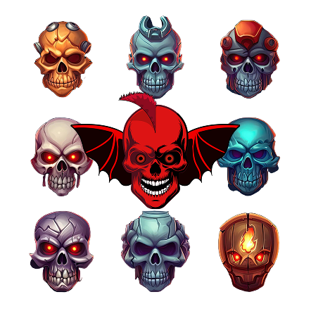 Skulls icon